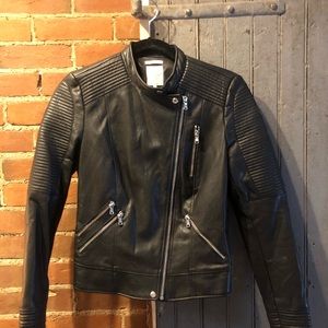 Leather jacket